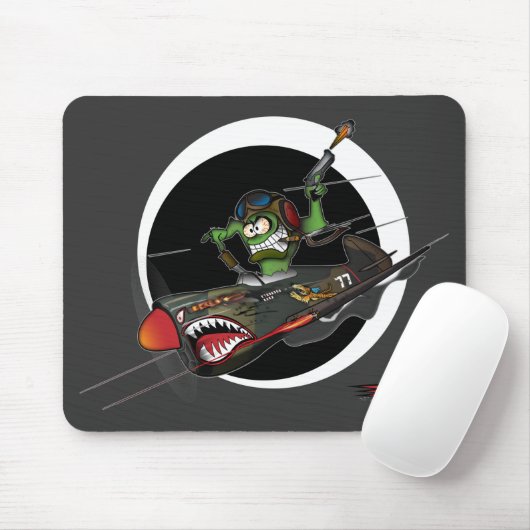 Flying Tiger Mousepad Muismat (Met muis)