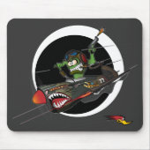 Flying Tiger Mousepad Muismat (Voorkant)