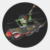Flying Tiger Sticker (Voorkant)