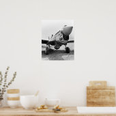 Flying Tigers P-40 Warhawk, 1941.  foto Poster (Keuken)