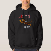 Flying Tigers WWII Nose Art Hoodie (Voorkant)
