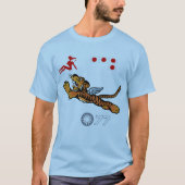 Flying Tigers WWII Nose Art T-shirt (Voorkant)