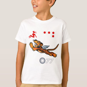 Flying Tigers WWII Nose Art T-shirt