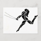 Flying Trapeze stijl Briefkaart (Voorkant)