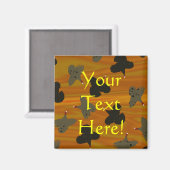 Flying Turkey Sunset Magneet (Voorkant / Achterkant)