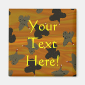 Flying Turkey Sunset Magneet (Voorkant)