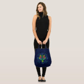 Flying Turtle Dark Bags Tote Bag (Voorkant (model))