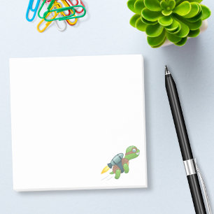 Flying Turtle with a Jetpack Post-it® Notes