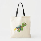 Flying Turtle with a Jetpack Tote Bag (Voorkant)