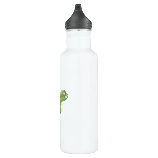 Flying Turtle with a Jetpack Waterfles (Rechts)