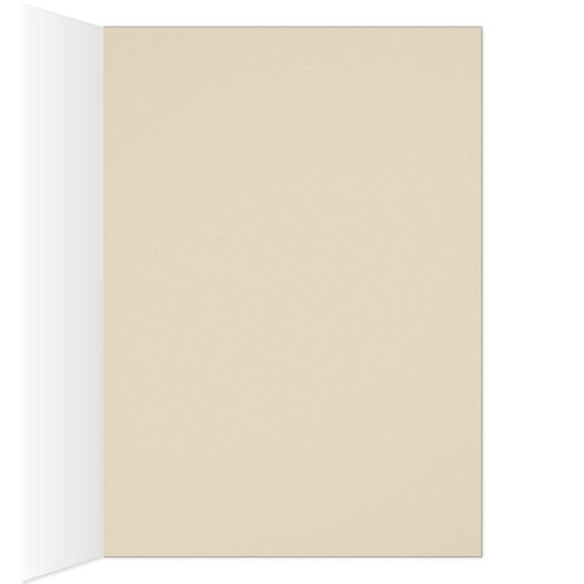 Flying Umbrella Man  Handwriting Note Card (Binnen (Rechts))