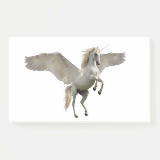 Flying Unicorn Post-it® Notes (Voorkant)