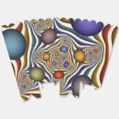 Flying Up, Colorful Modern Abstract Fractal Art Bedankdoosjes (Ongevouwen)