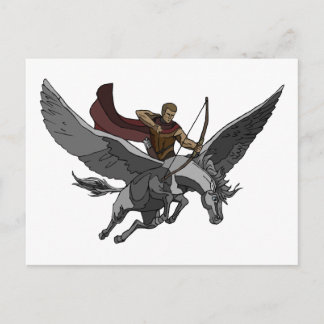 Flying Warrior Briefkaart