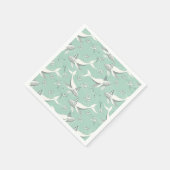 Flying Whale Party Patroon Servet (Hoek)