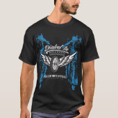 Flying Wheel Motorcycle Shirt (Voorkant)