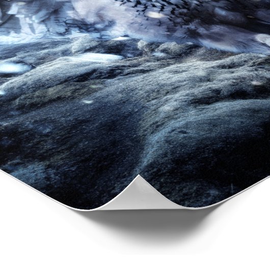 Flying Wild Bird Poster (Hoek)