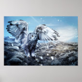 Flying Wild Bird Poster (Voorkant)