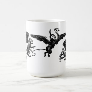 Flying Winged Monkey Mok Wizard of Oz cup