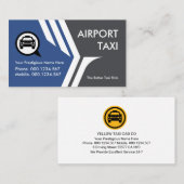 Flying Wings Luchthaven Taxi Vervoer Visitekaartje (Voorkant / Achterkant)