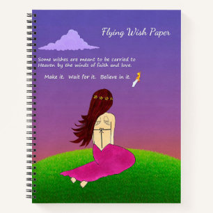 Flying Wish Paper-laptop Notitieboek