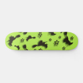 Flying witch among stars at Halloween night 3D Persoonlijk Skateboard (Horizontaal)