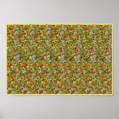 Flying Witch en haar Cat - Verborgen 3D print (Voorkant)