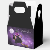 Flying Witch Happy Halloween Persoonlijk Bedankdoosjes (Open)