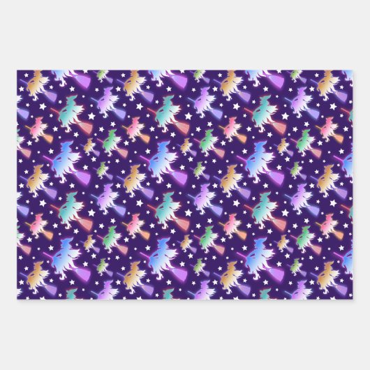 Flying Witch inpakpapier set (Voorkant)