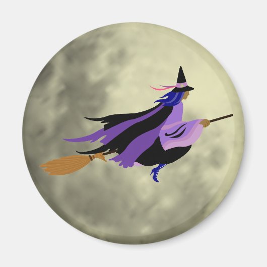 Flying Witch Magnet (Voorkant)