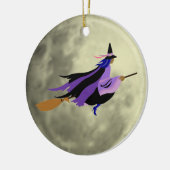 Flying Witch-Ornament Keramisch Ornament (Links)