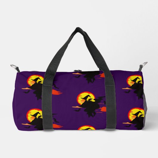 Flying Witch with full moon Plunjezak (Voorkant)