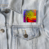 Flying Woolee Master Vierkante Button 5,1 Cm (In situ)