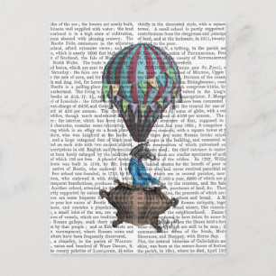 Flying Zebra Briefkaart