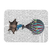 Flying Zebra Magneet (Horizontaal)