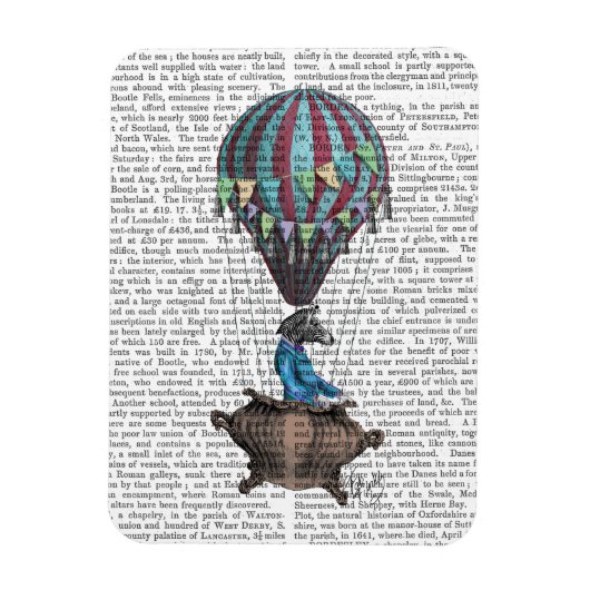 Flying Zebra Magneet (Verticaal)