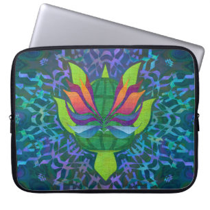 Flying Zee Turtle-laptophoes Laptop Sleeve