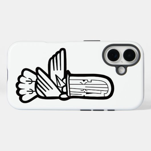 FlyingFever iPhone 16 hoesje (Achterkant (horizontaal))