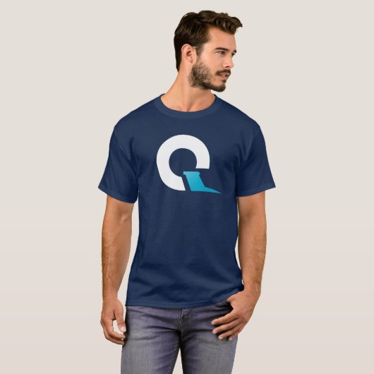 FlyJSim - Q4XP Blue T-Shirt (Voorkant volledig)