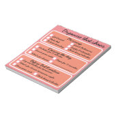 Flylady - Organiseer de chaos - Notitieboek Notitieblok (Linkerzijde)