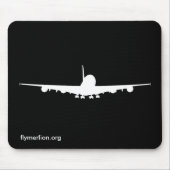 flymerlion A380 Mousepad Muismat (Voorkant)