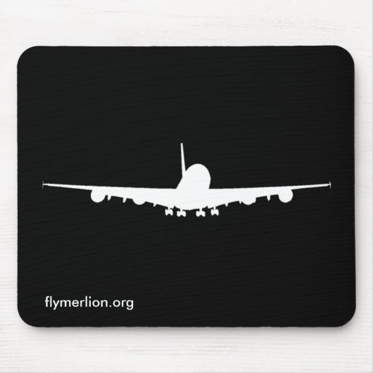 flymerlion A380 Mousepad Muismat (Voorkant)