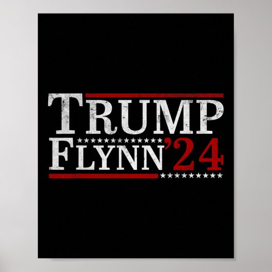 Flynn 2024 Vice President Take American Back Manne Poster (Voorkant)