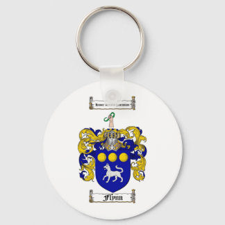 FLYNN FAMILY CREST - FLYNN COAT VAN WAPENS SLEUTELHANGER