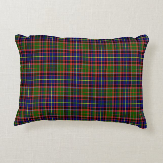 Flynn Scottish Tartan Pillow Decoratief Kussen (Achterkant)