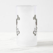 Flynn Tartan Skull-Mok Matglas Bierpul (Center)