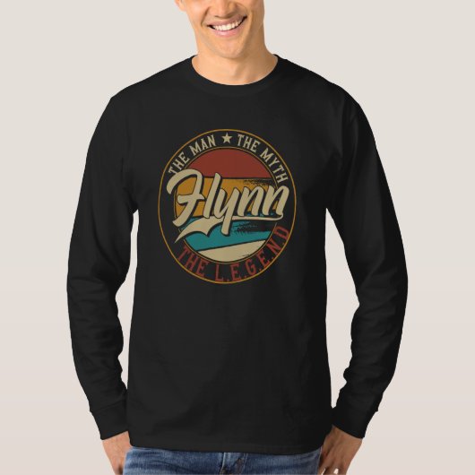 Flynn The man the myth the legend T-shirt (Voorkant)