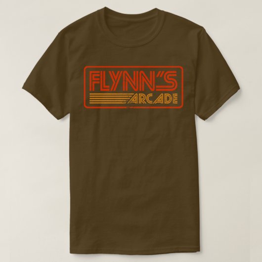 Flynns Arcade 80s Retro Tapestry T-shirt (Design voorkant)