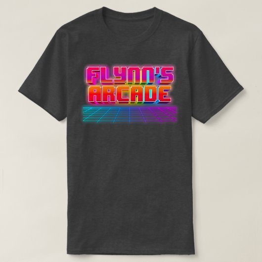 Flynns Arcade 80s Synth Film T-shirt (Design voorkant)