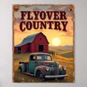 Flyover Country Digital Poster (Voorkant)